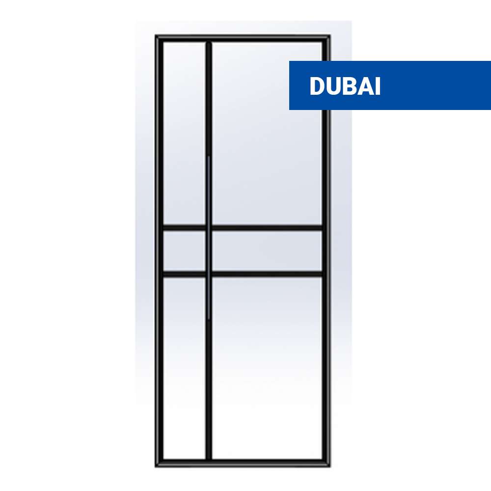 Stalen deur vaste maat – Dubai (4-6 weken levertijd)